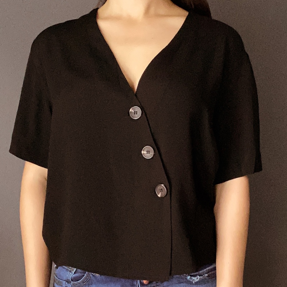Classical Button Top